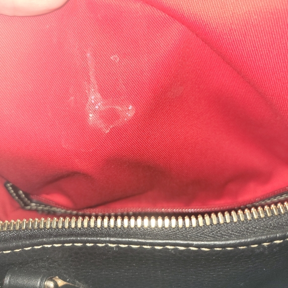 Dooney & Bourke Leather Satchel Purse - Picture 7 of 9